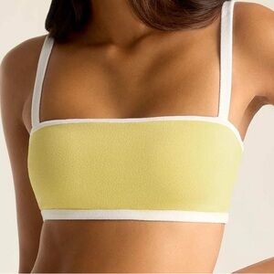 Vitamin A Poppy Terry Bikini Top